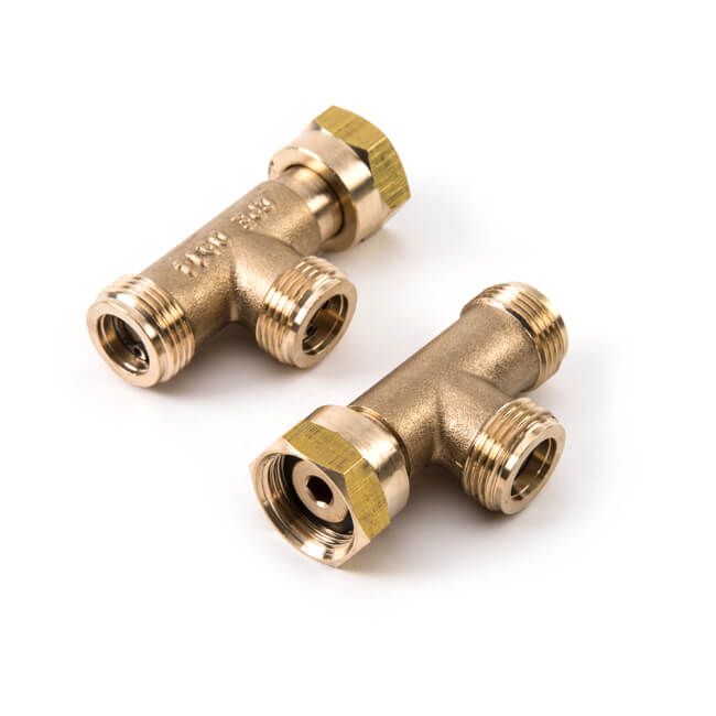 gas w20 connection tee pieces. Brass made