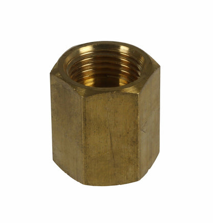 brass gas cooker inlet adaptor close up