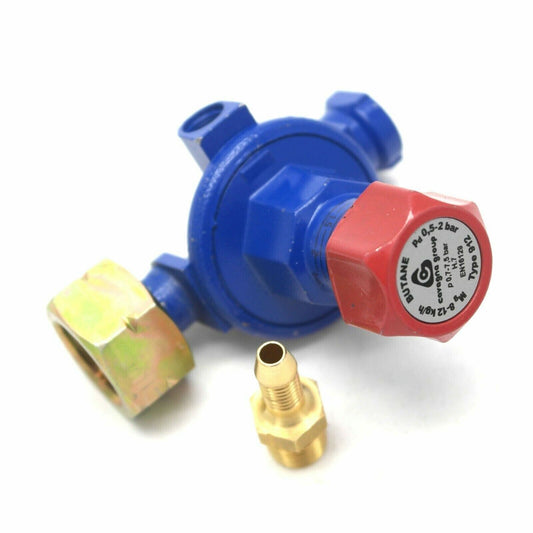 high pressure butane adjustable regulator made by cavagna