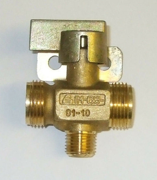 brass manual changeover valve gas fitting for regulators to switch between gas cylinders