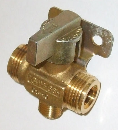 brass manual changeover valve gas fitting for regulators to switch between gas cylinders