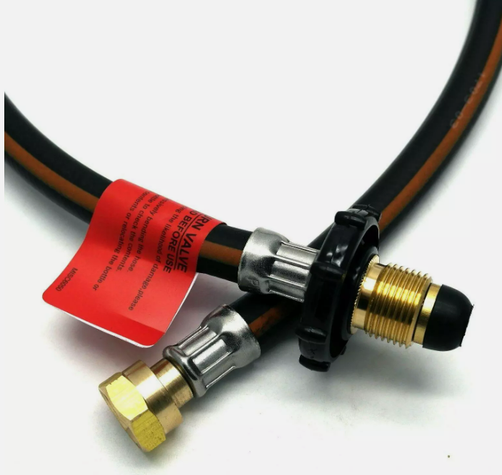 POL handwheel gas hose pigtail