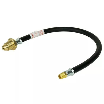0.5m Propane Gas Pigtail - Non Return Valve POL x 1/4" BSP Male T
