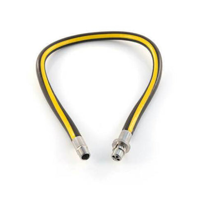 2.00m Gas Cooker Hose with Straight Bayonet Fitting | 1/2"